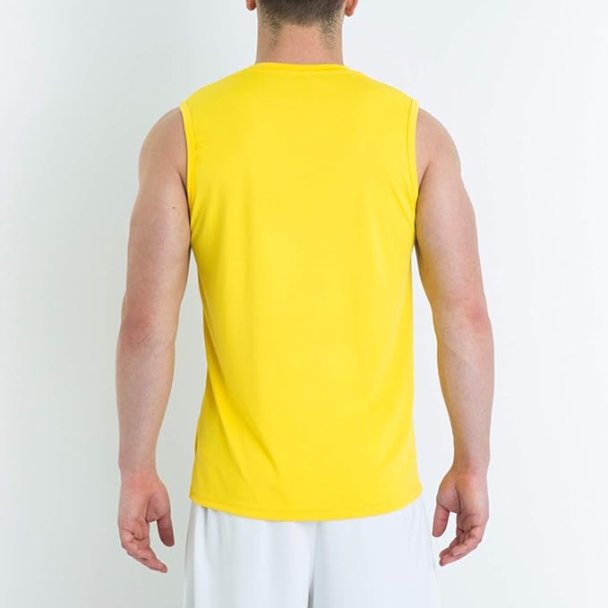 Joma - Camiseta Deportiva Sin Mangas Hombre , S - 3XL - Traspirante e Secado Rápido - Combi