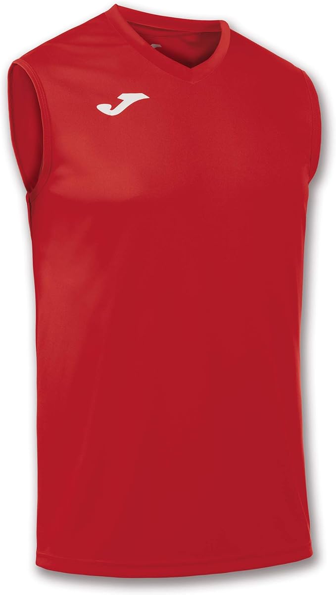 Joma - Camiseta Deportiva Sin Mangas Hombre , S - 3XL - Traspirante e Secado Rápido - Combi