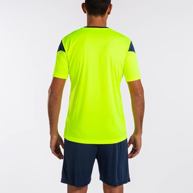 Joma - Conjunto Deportivo , S - 3XL - Camiseta Manga Corta Cuello Redondo y Short con Cintura Elástica y Cordón - Phoenix