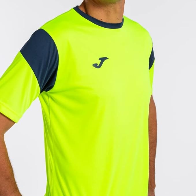 Joma - Conjunto Deportivo , S - 3XL - Camiseta Manga Corta Cuello Redondo y Short con Cintura Elástica y Cordón - Phoenix