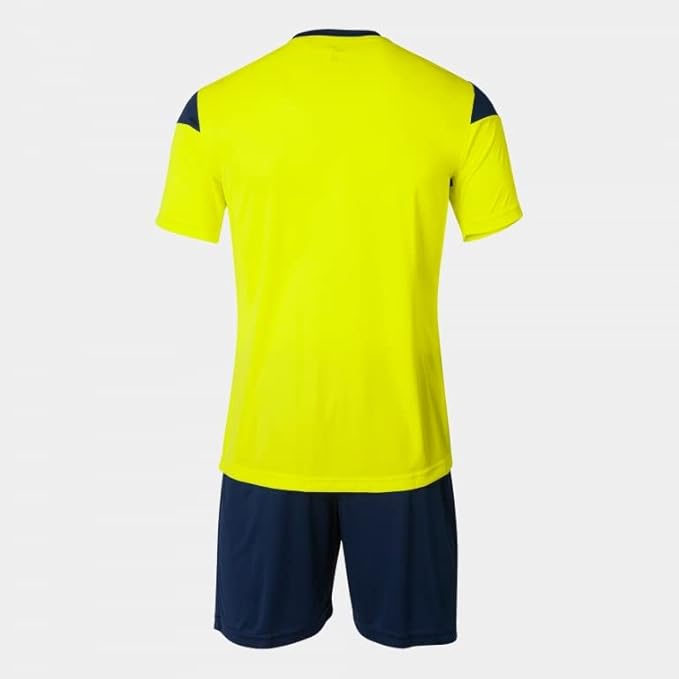Joma - Conjunto Deportivo , S - 3XL - Camiseta Manga Corta Cuello Redondo y Short con Cintura Elástica y Cordón - Phoenix