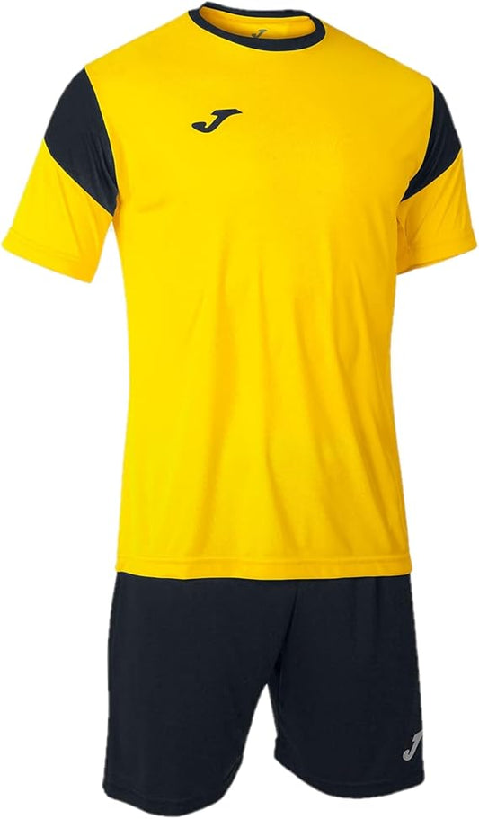 Joma - Conjunto Deportivo , S - 3XL - Camiseta Manga Corta Cuello Redondo y Short con Cintura Elástica y Cordón - Phoenix