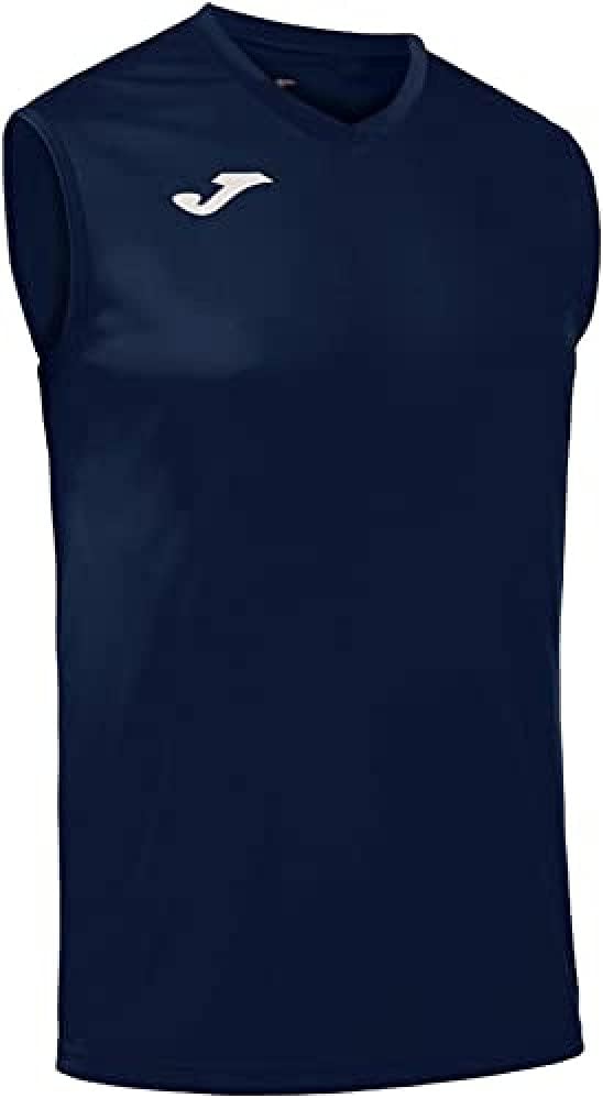 Joma - Camiseta Deportiva Sin Mangas Hombre , S - 3XL - Traspirante e Secado Rápido - Combi