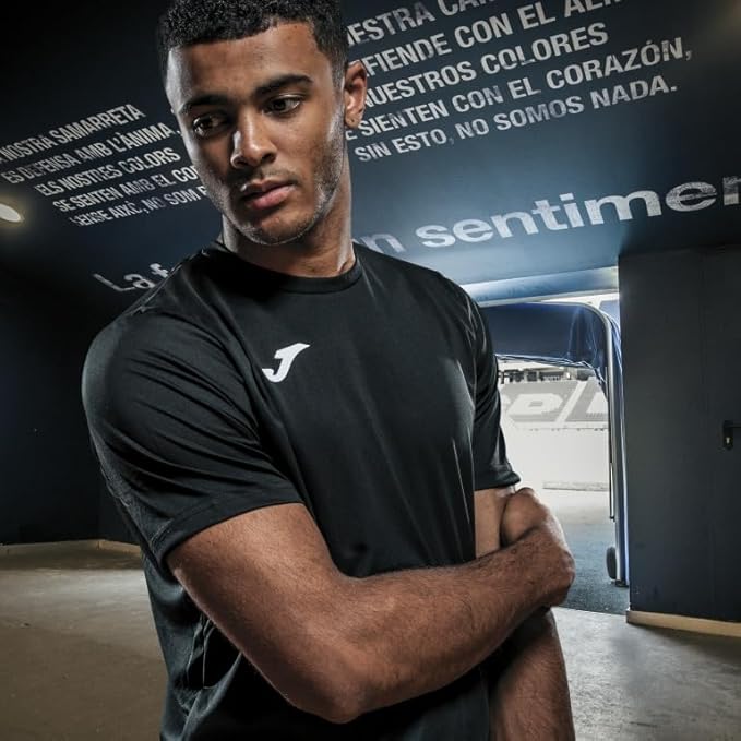Joma Camiseta Deportiva Manga Corta Hombre, 6XS - 3XL - Leggera e traspirante, Ottima per corsa e palestra - Combi
